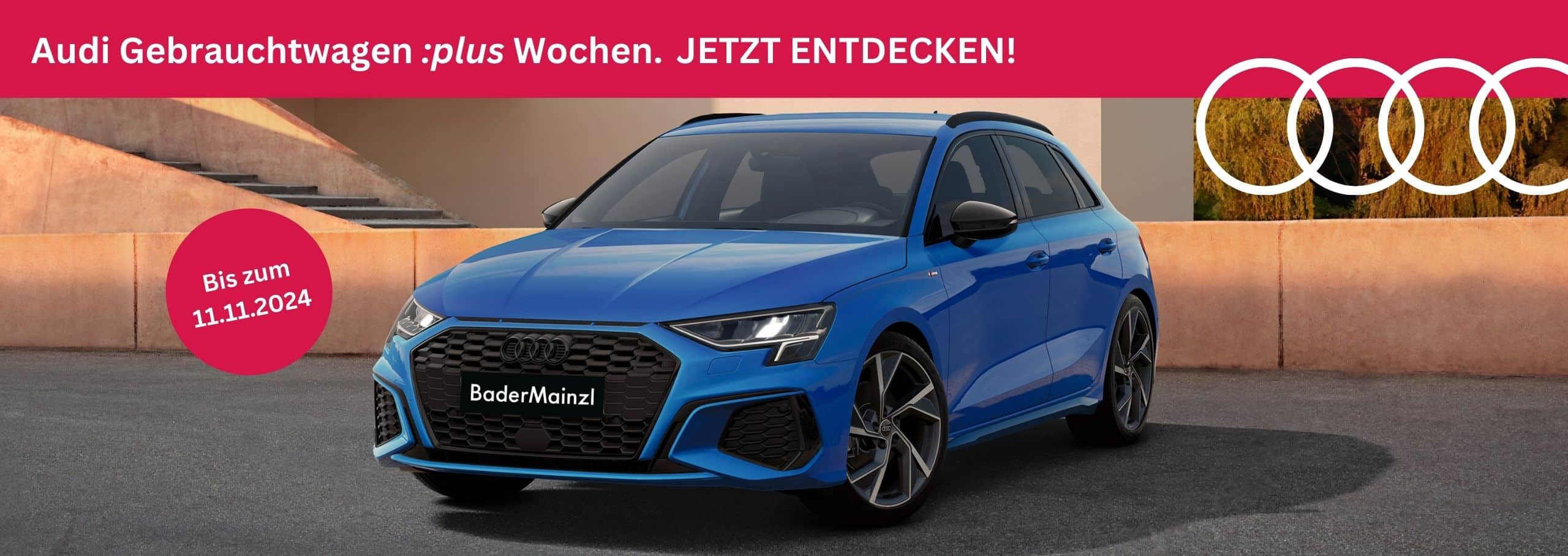 Audi Gebrauchtwagenwochen Herbst