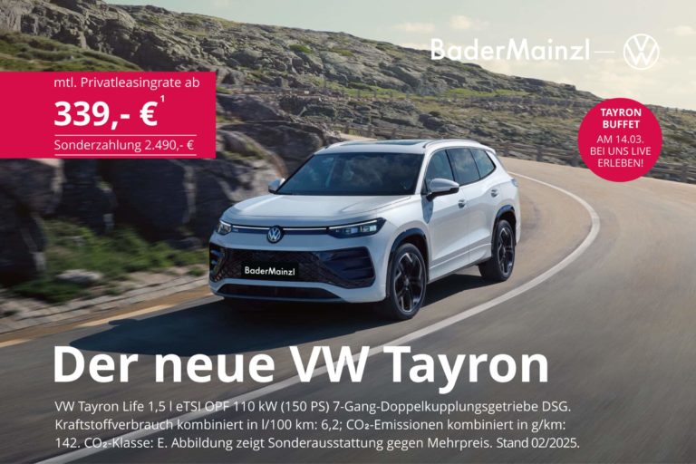 der neue vw tayron