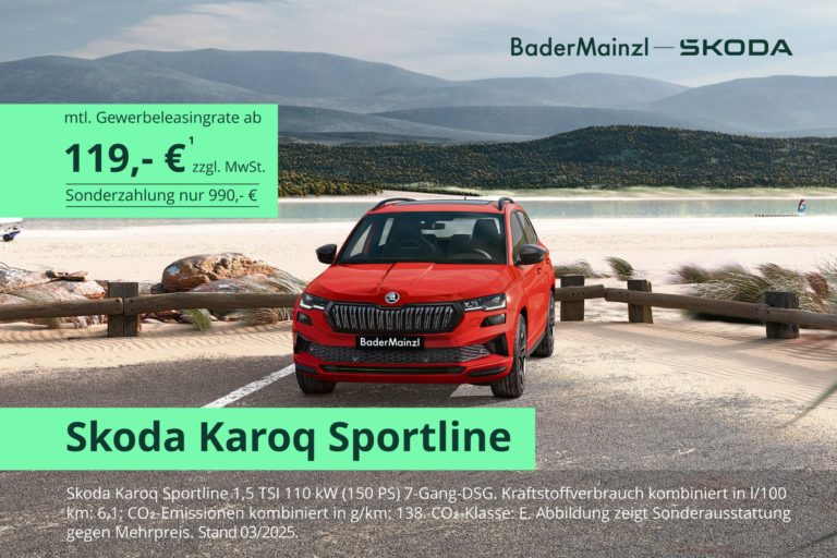 karoq sportline skoda