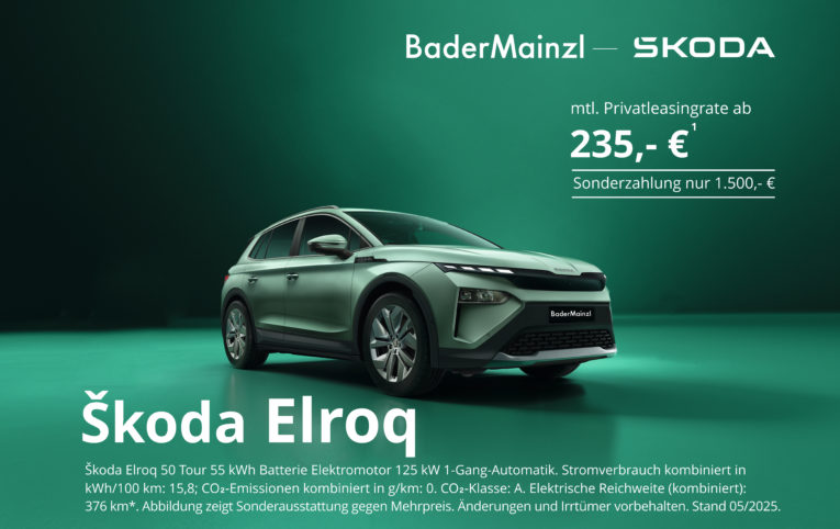 skoda elroq privatleasing