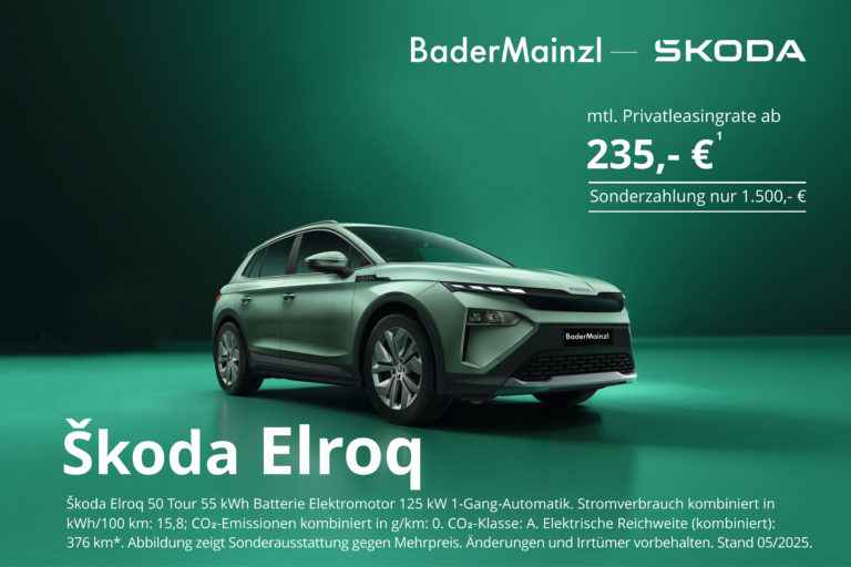 skoda elroq privatleasing