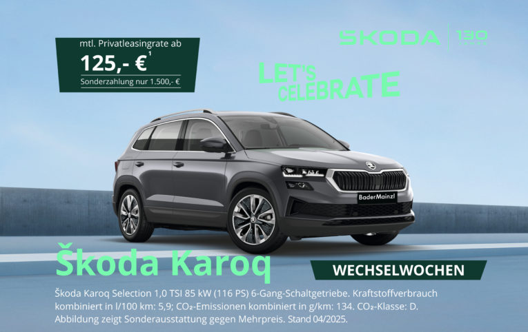 karoq skoda wechselwochen