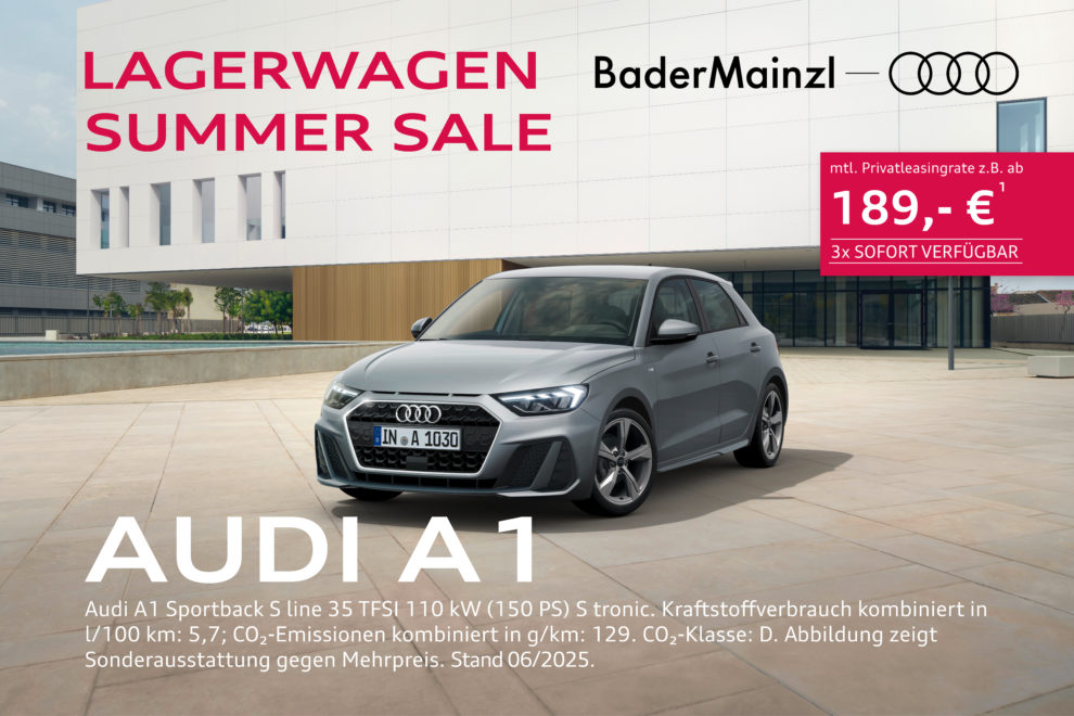 audi a1 summer sale