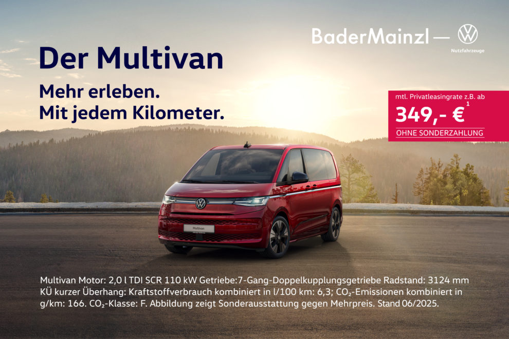 VW Multivan rot