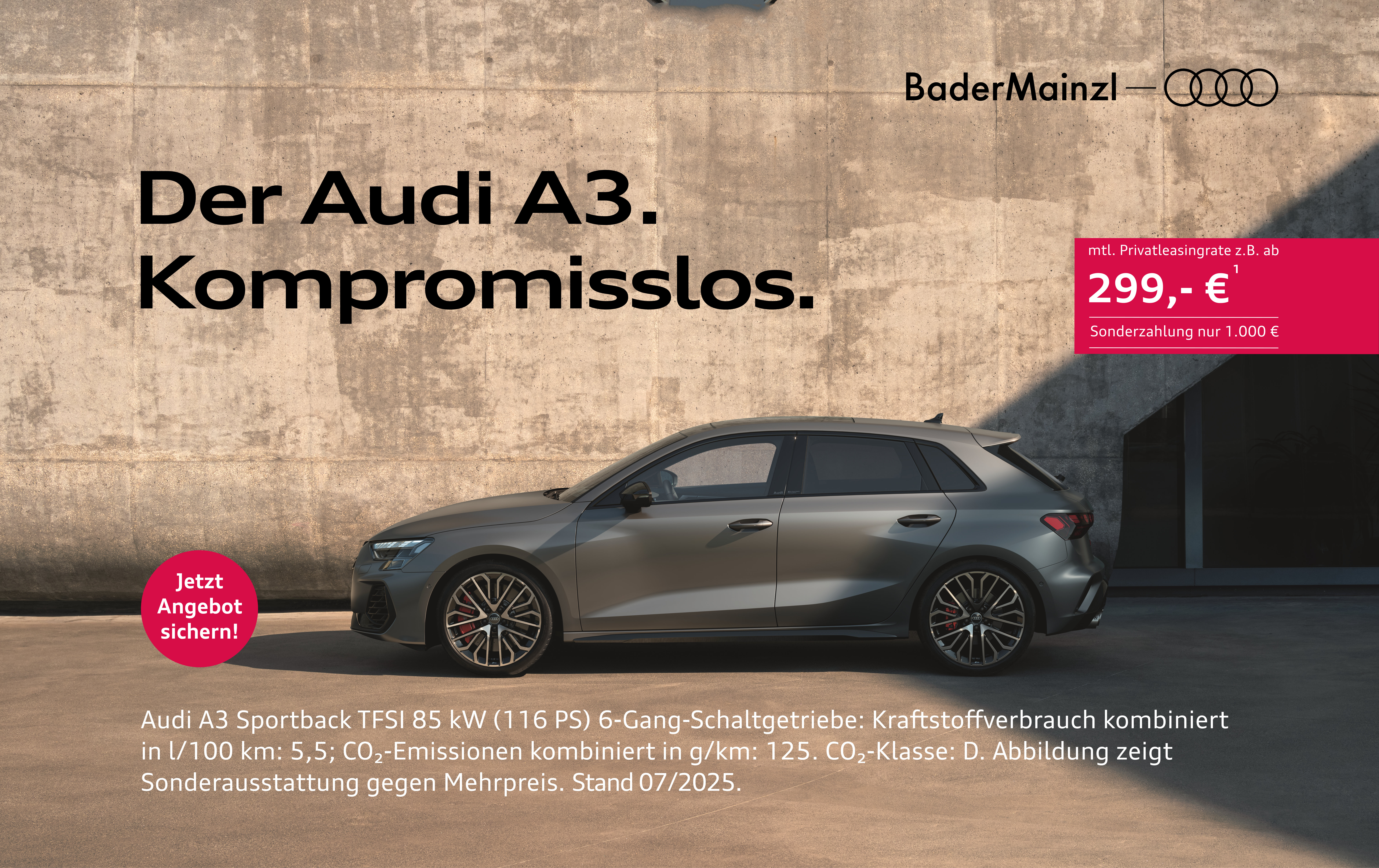 A3_Privatleasing_Web_Aktion Der Audi A3