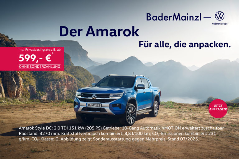 VW Amarok Blau