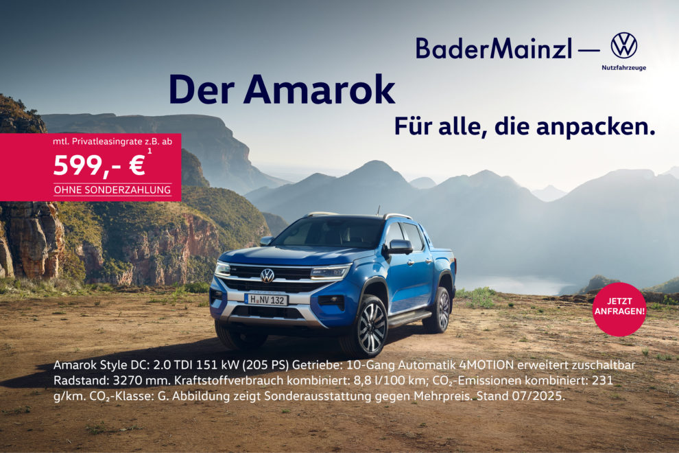 VW Amarok Blau