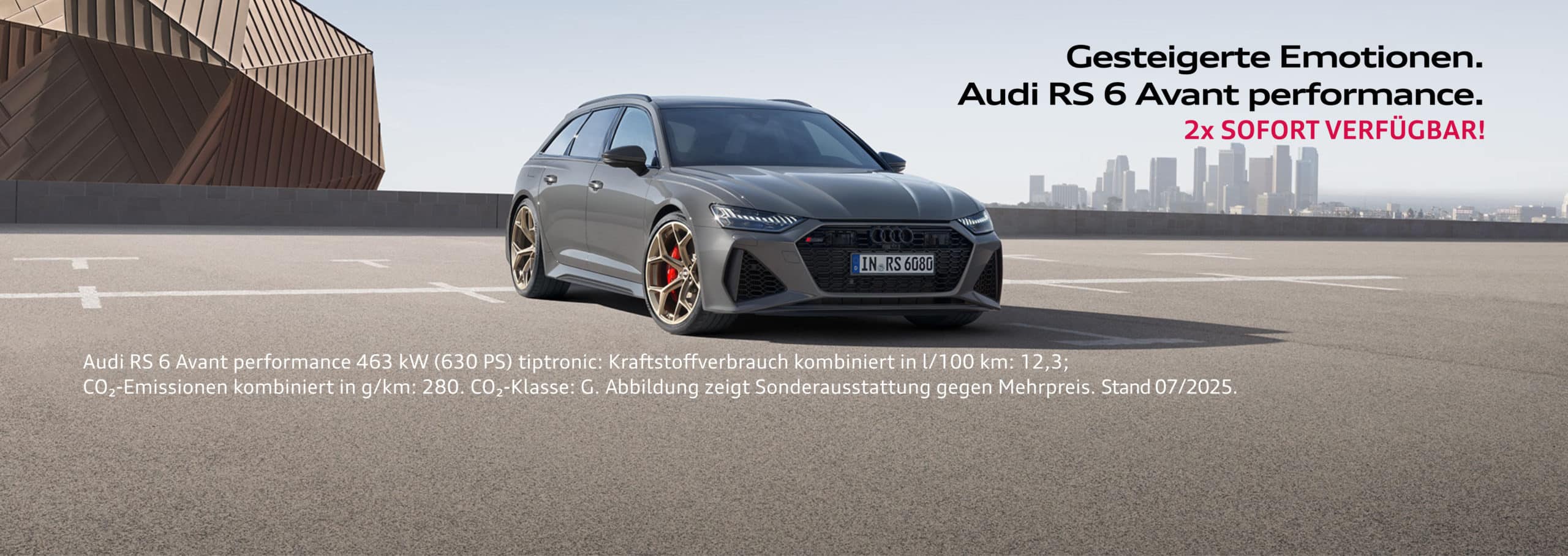 Audi RS6 Avant performance