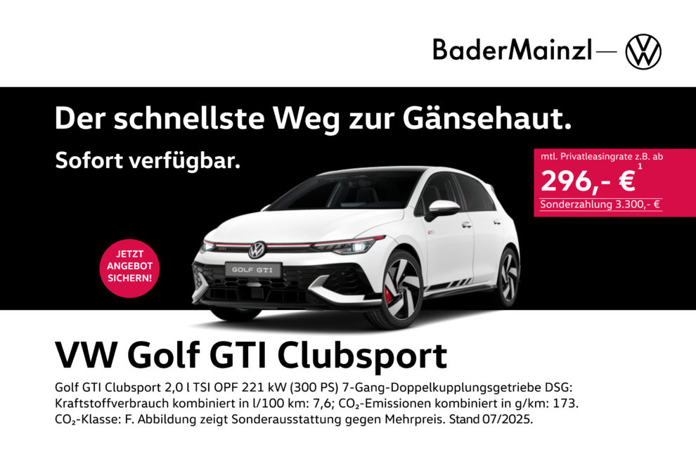 VW Golf GTI Clubsport