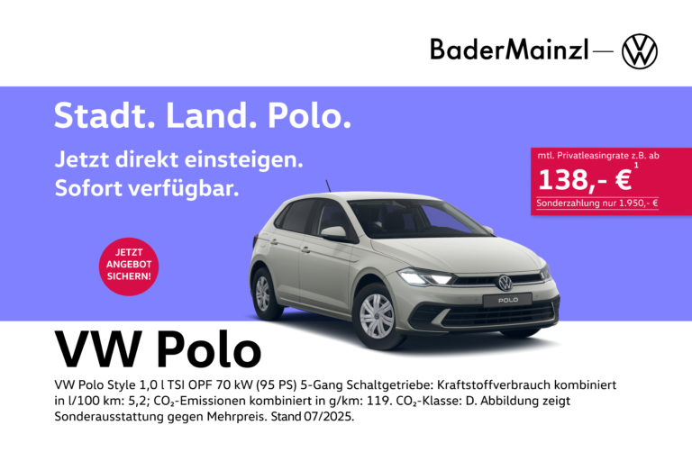 VW Polo Ascotgrau