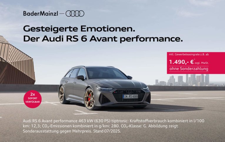 RS6 Avant performance