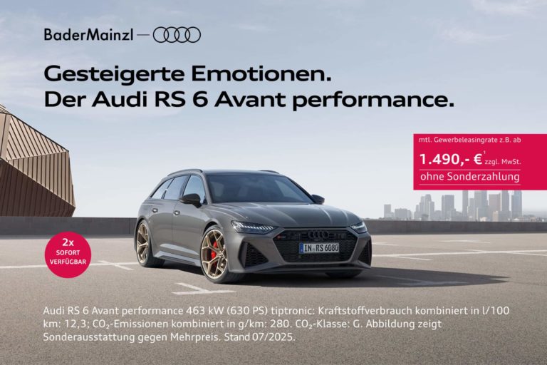 RS6 Avant performance