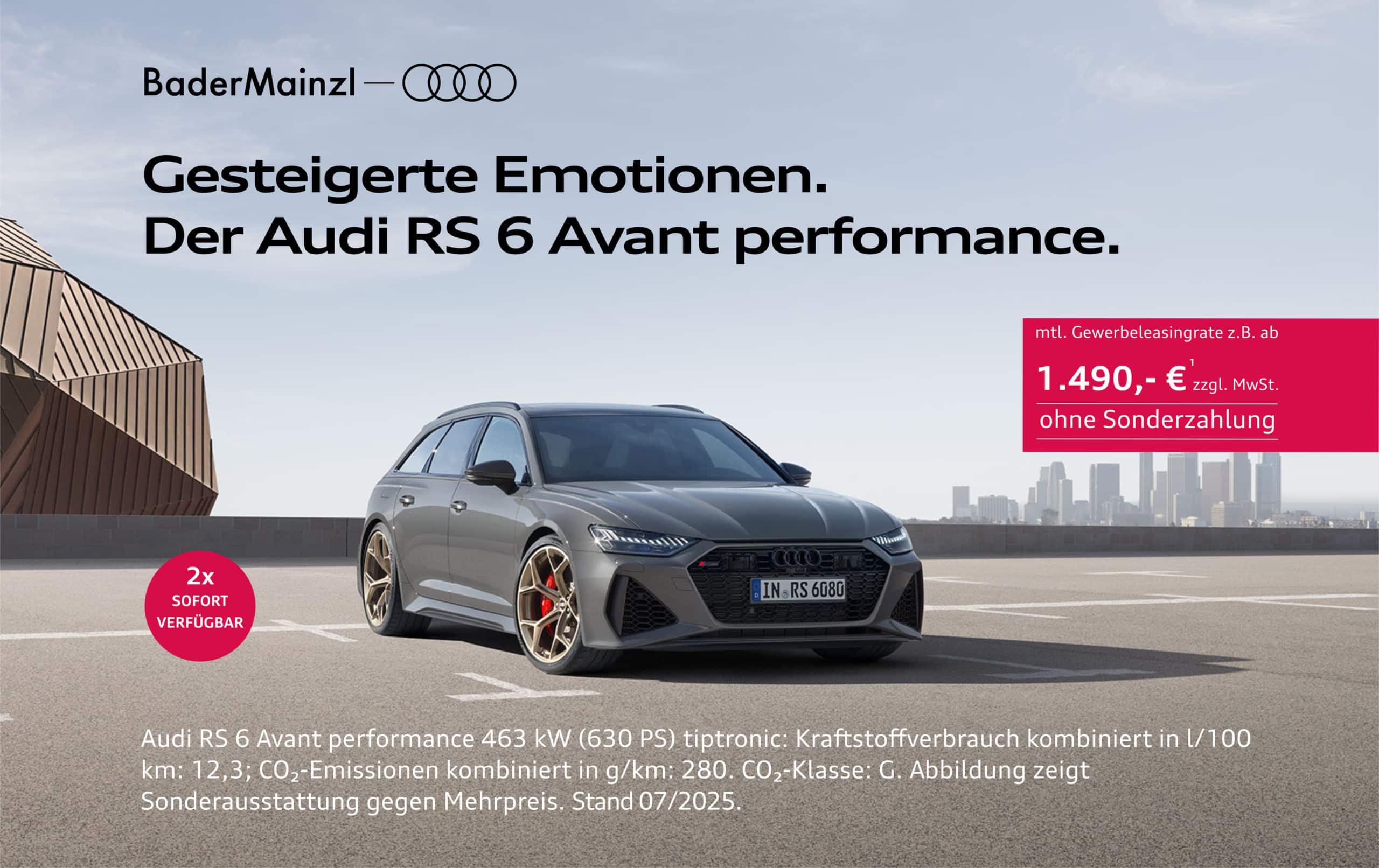 RS6 Avant performance