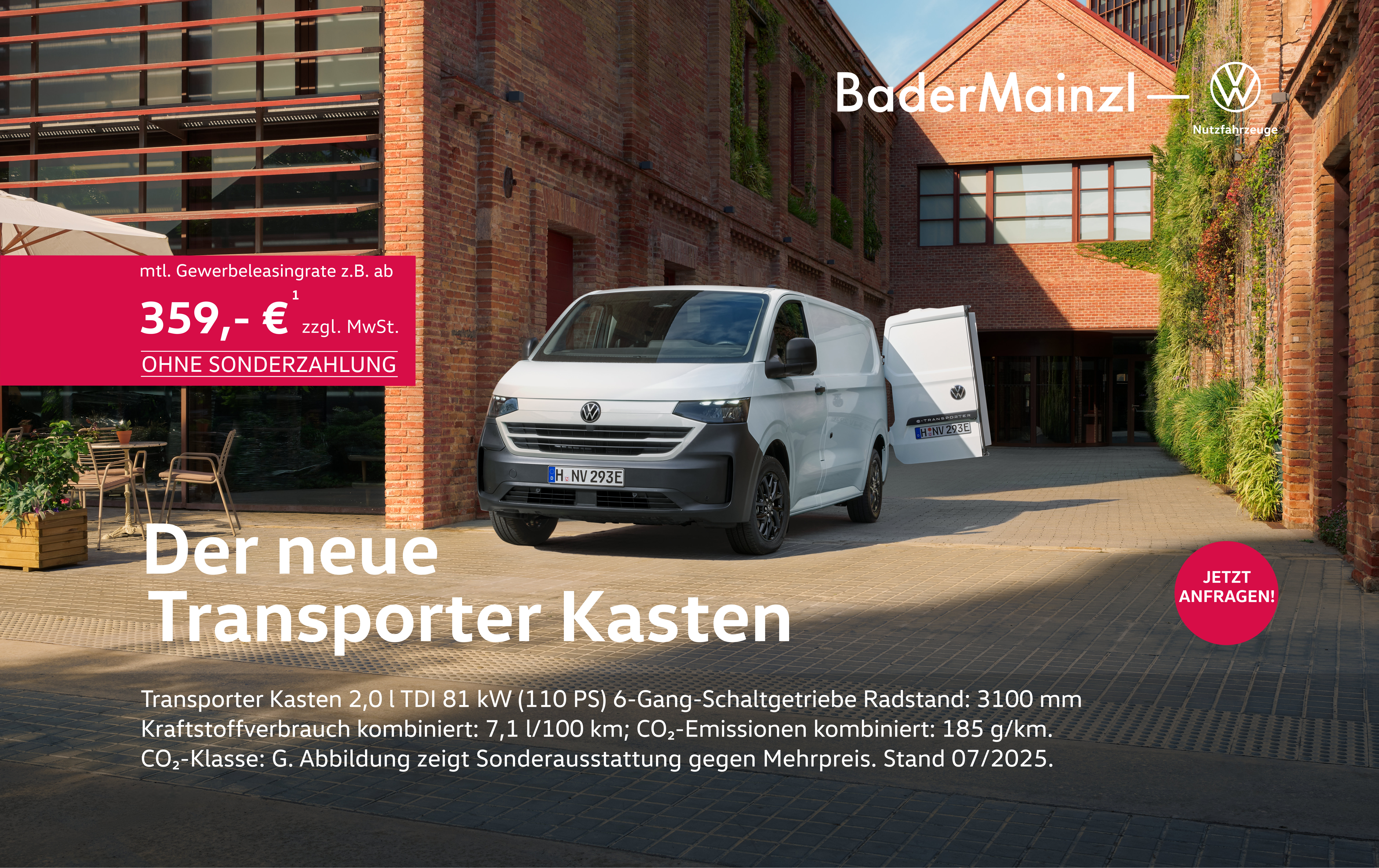 VW Transporter Kasten