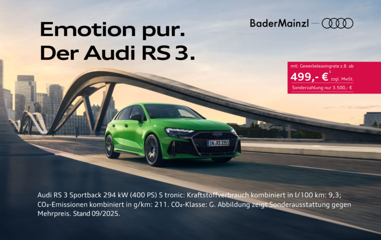 Audi Rs3 green