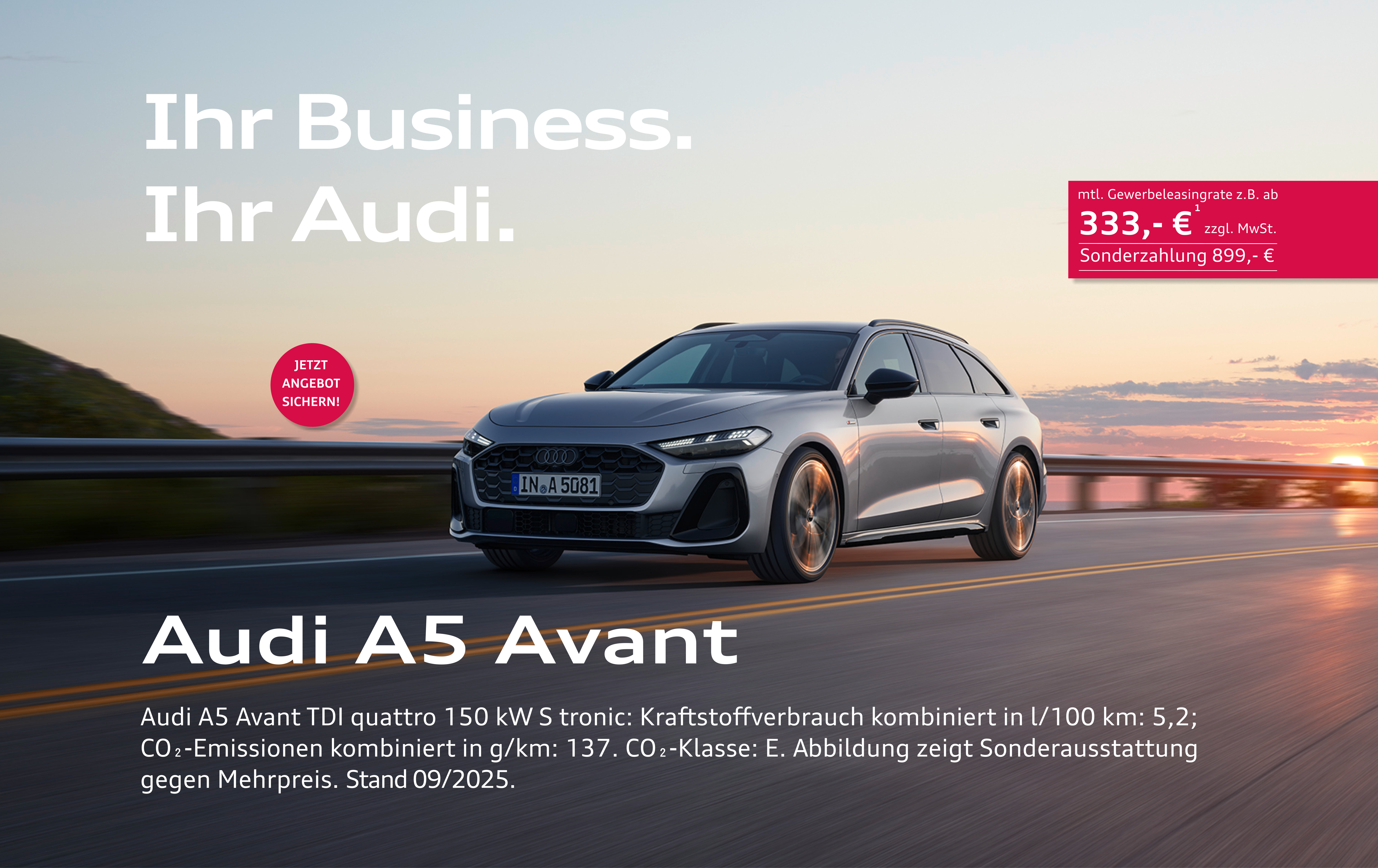 Audi A5 Avant neu