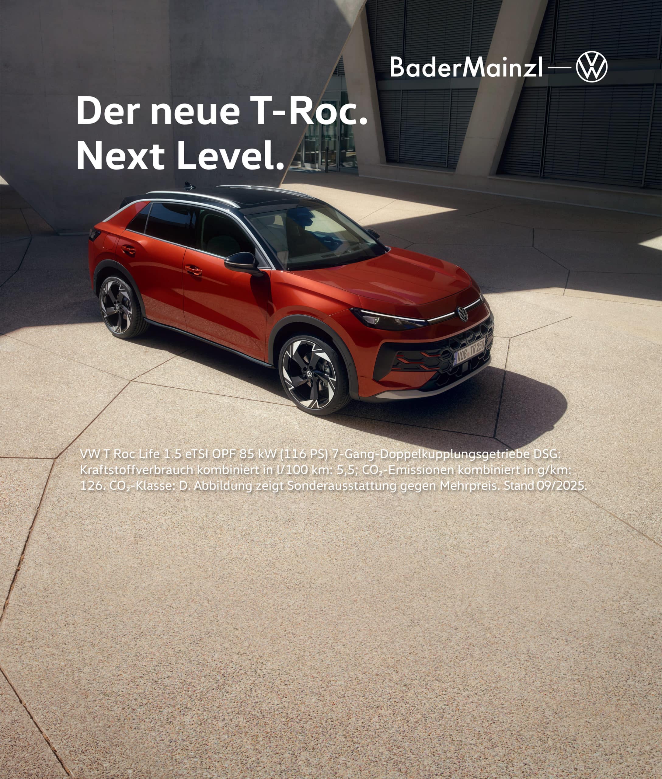 der neue t-roc rot