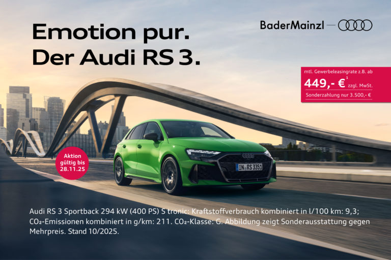 Audi RS 3 green