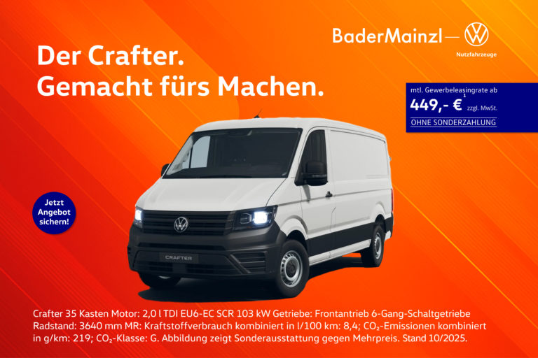 Der VW Crafter