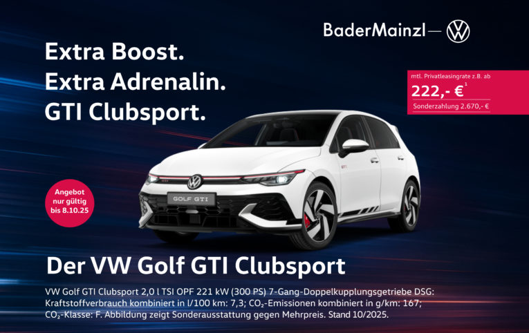 GTI Clubsport VW Golf