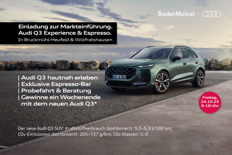 Markteinführung Audi Q3