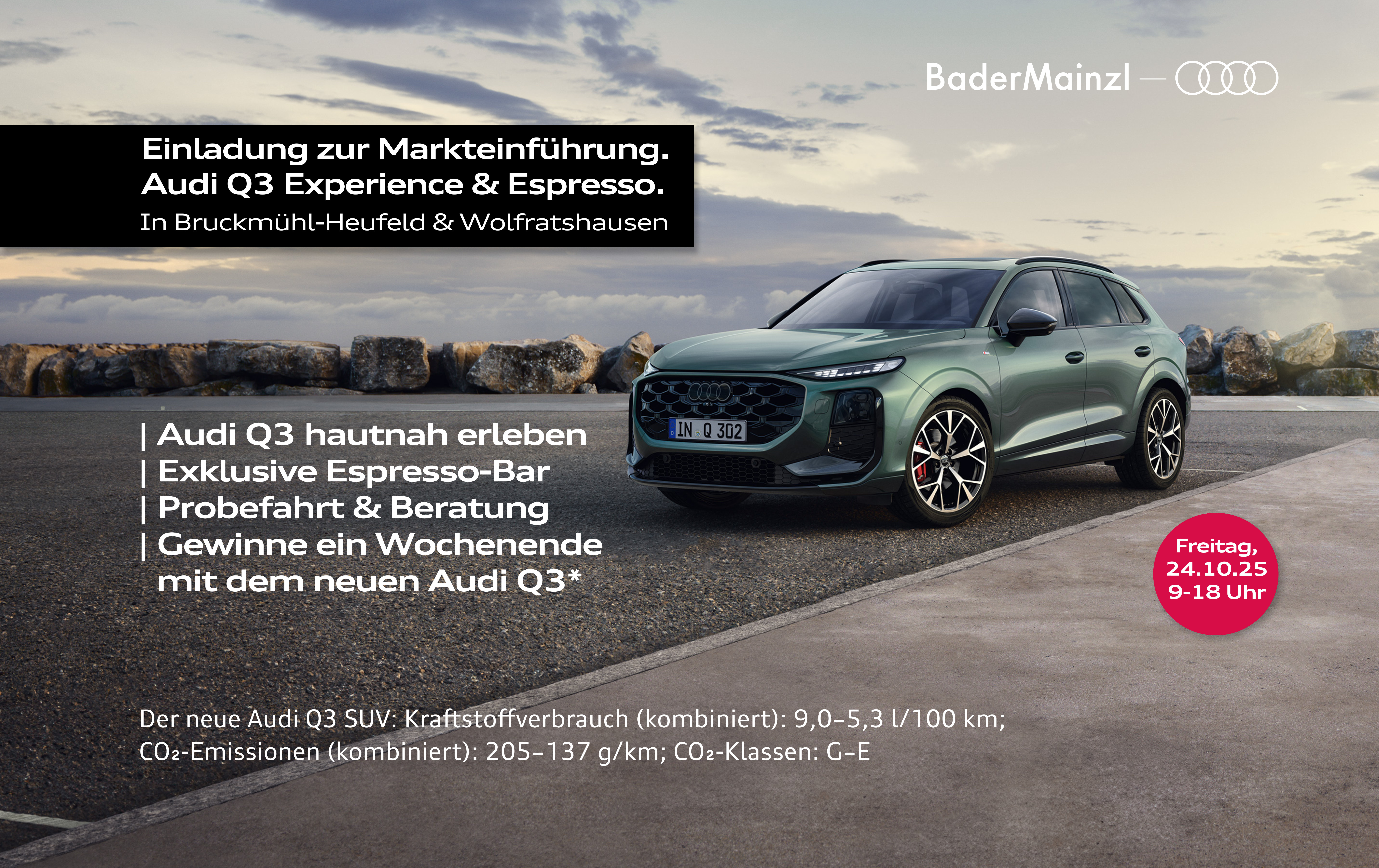 audi_q3_web-aktion_ Markteinführung Audi Q3