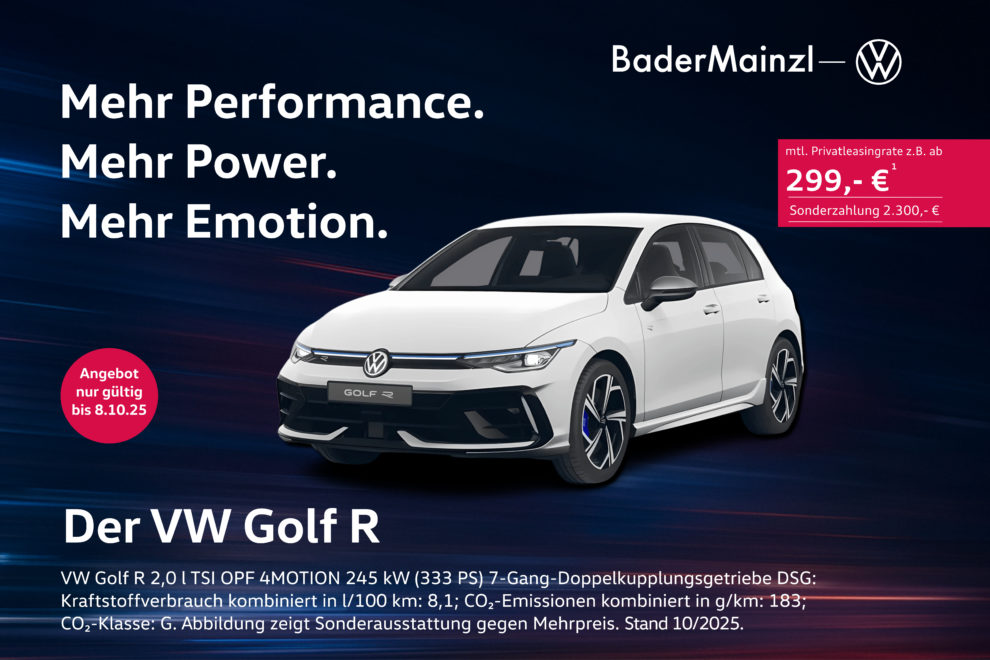 Golf R Privatleasing