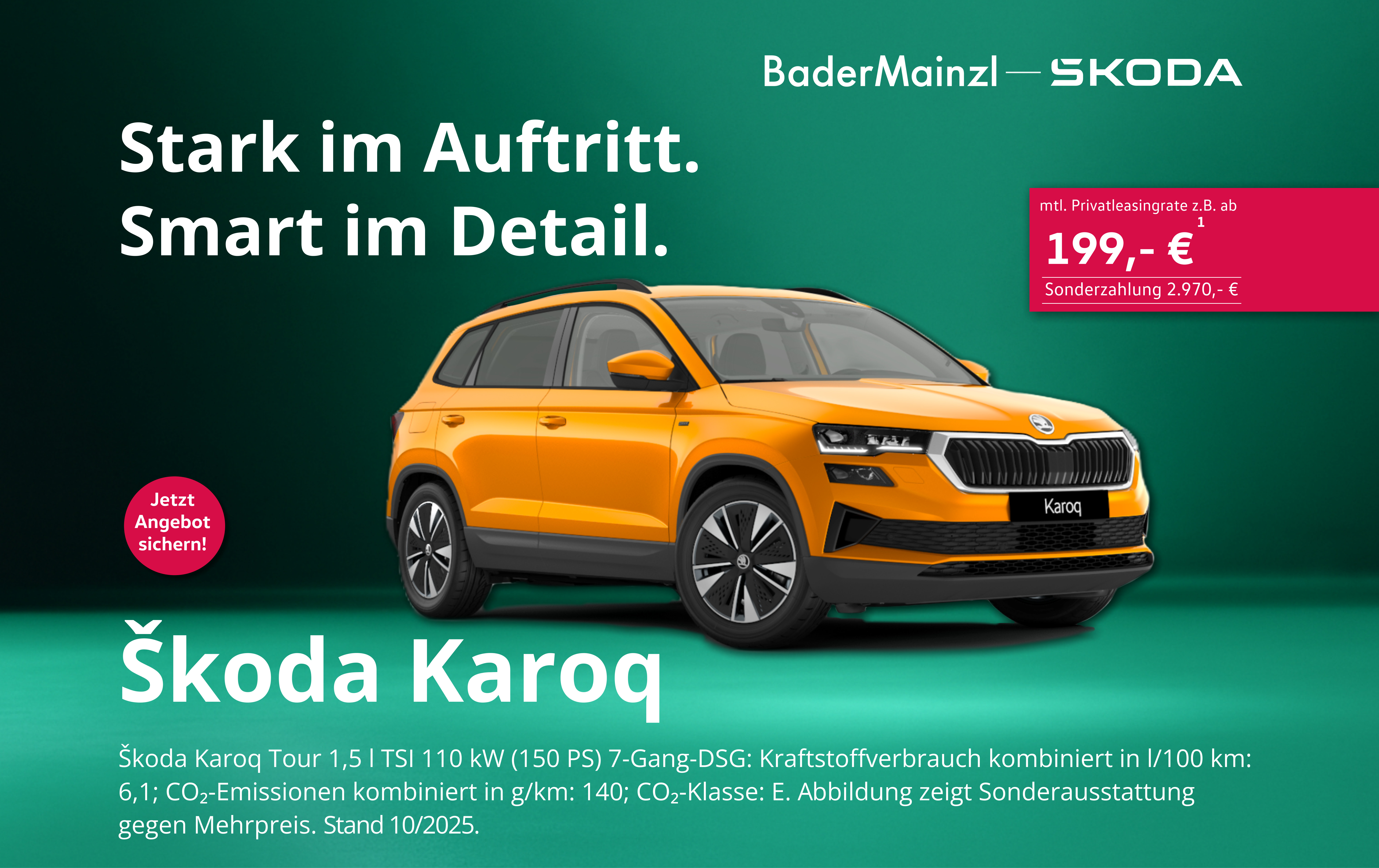 skoda karoq-web-aktion Skoda Karoq