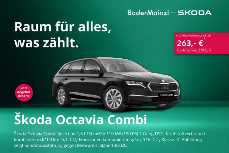 Skoda Octavia Privatleasing