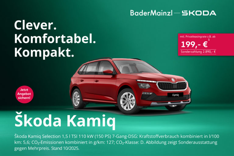 Skoda Kamiq Selection rot