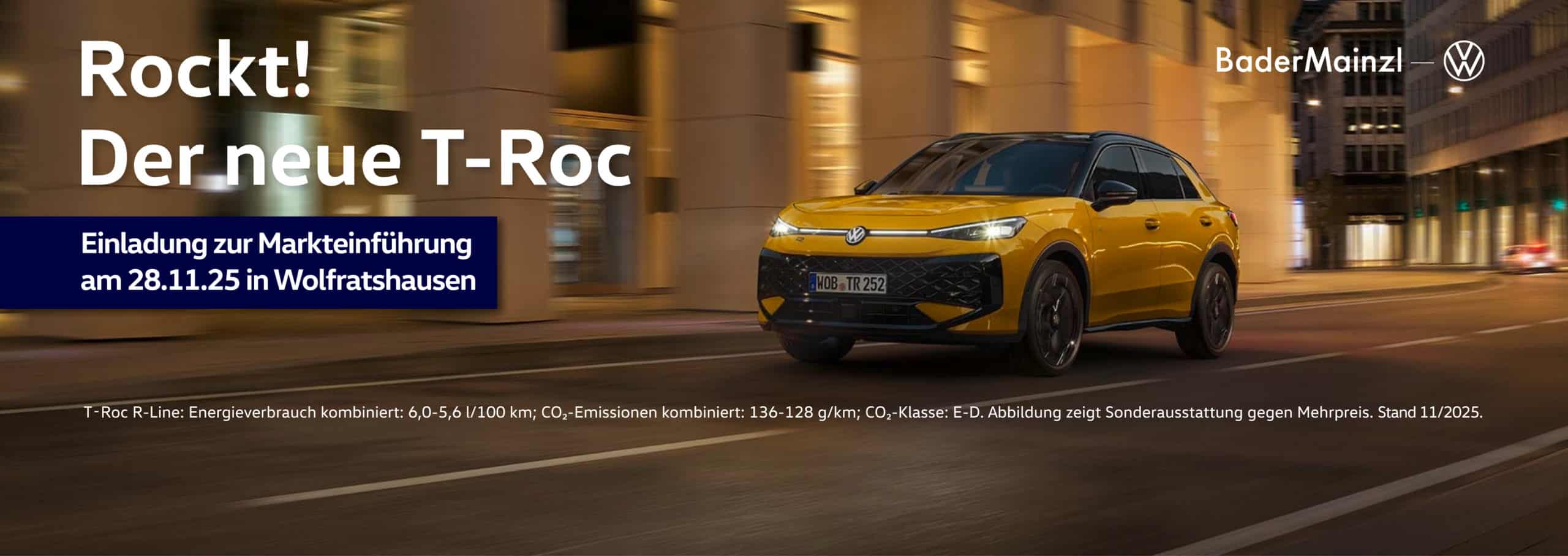 der neue T-Roc Markteinführung