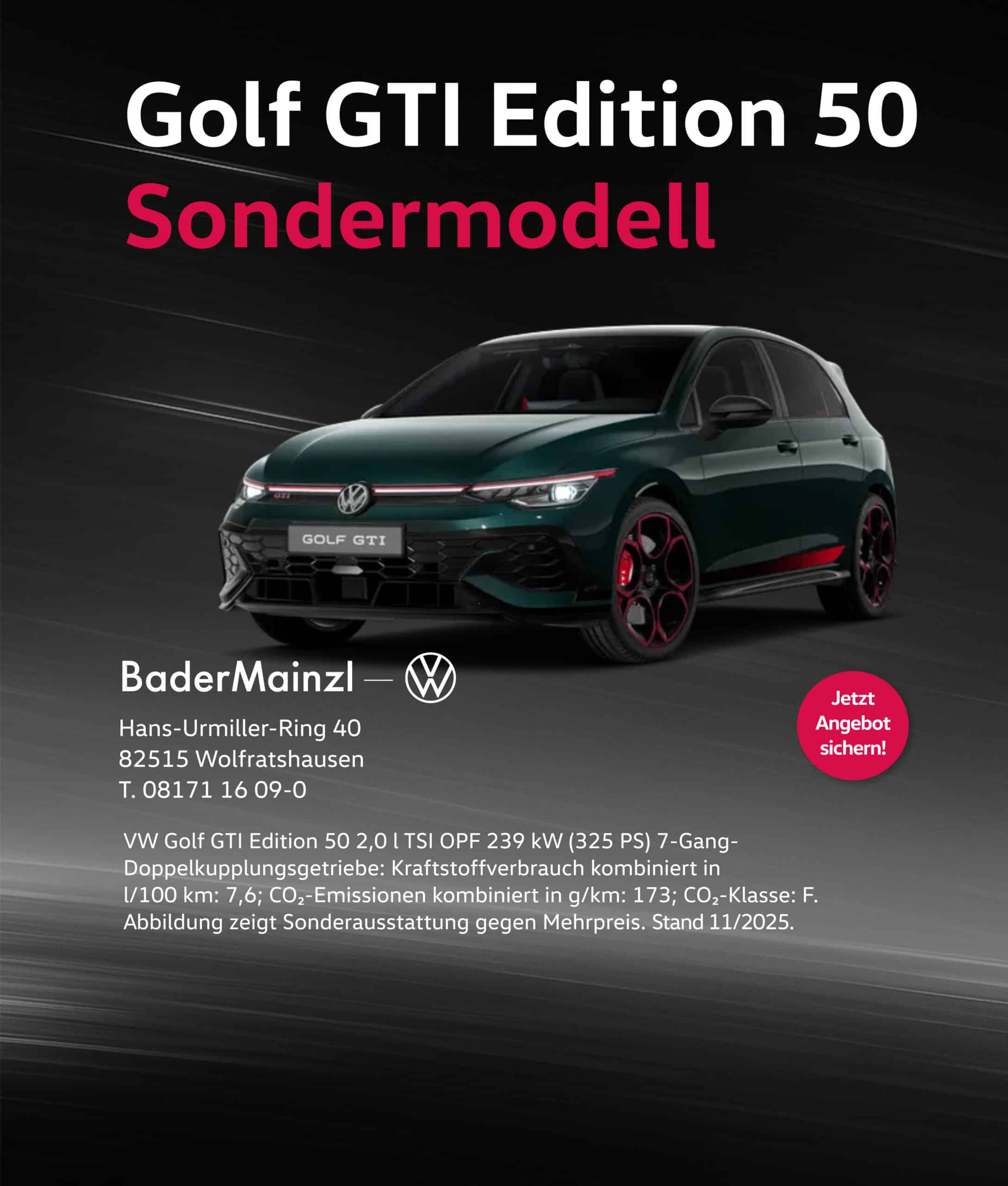 Golf GTI Edition 50